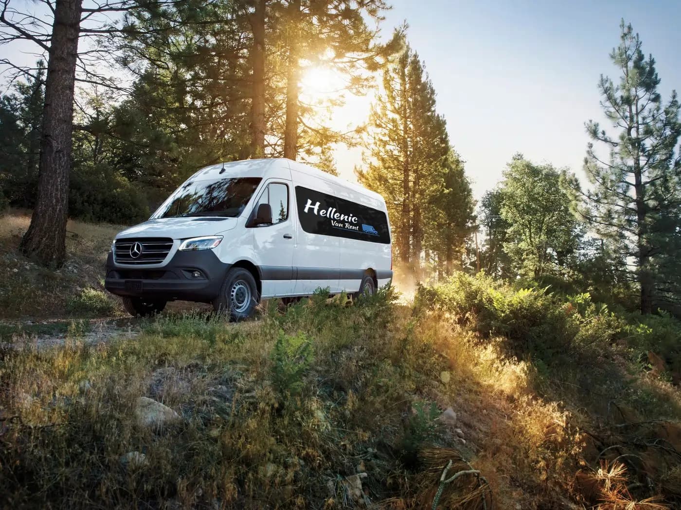 Image of a van for rent